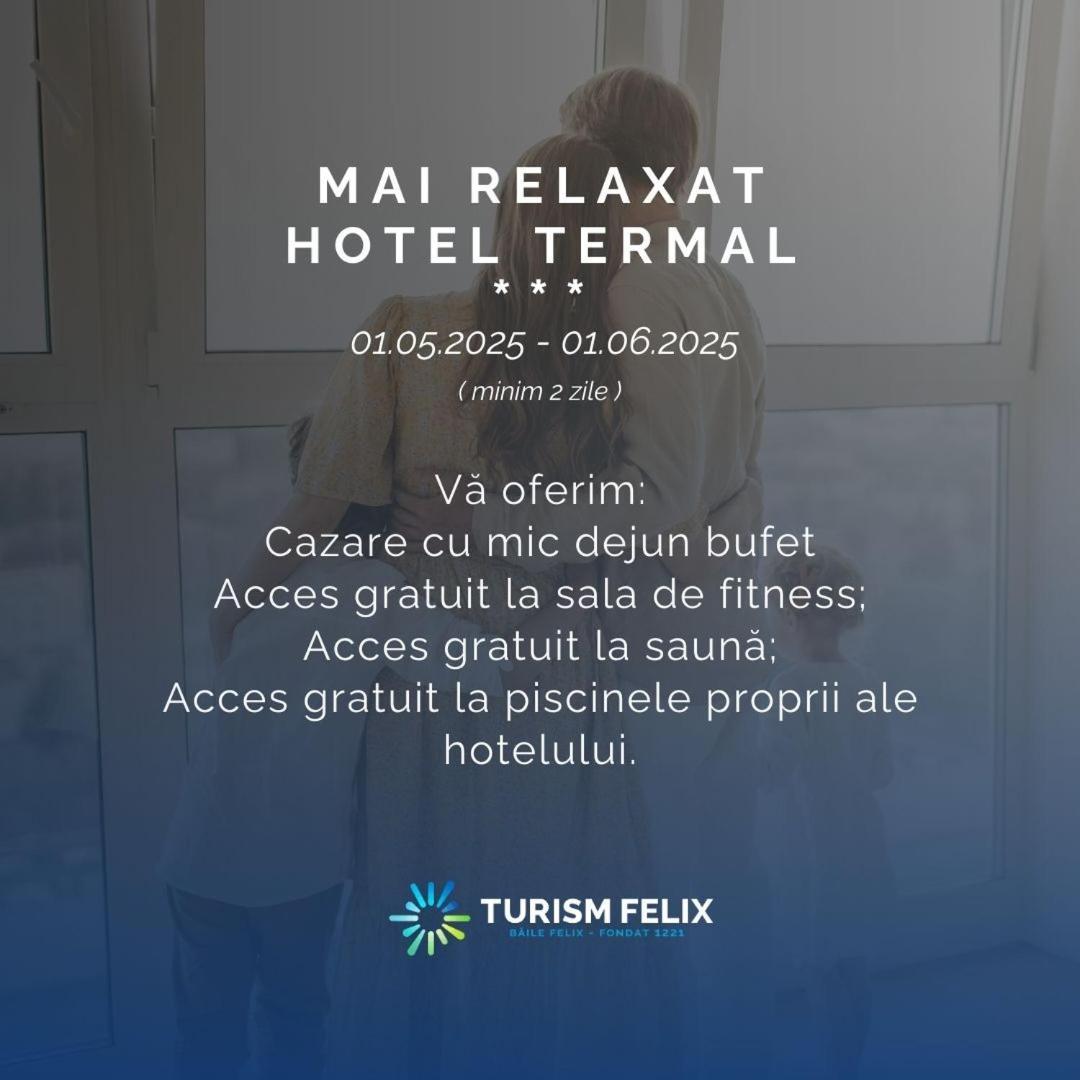 Hotel Termal Băile Felix Buitenkant foto